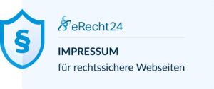 Impressum für rechtssichere Seiten über eRecht24